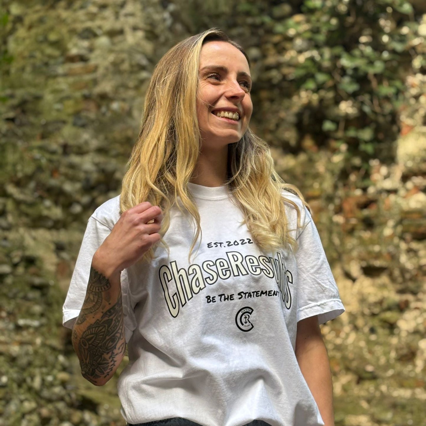 Be The Statement T-Shirt - White/Black